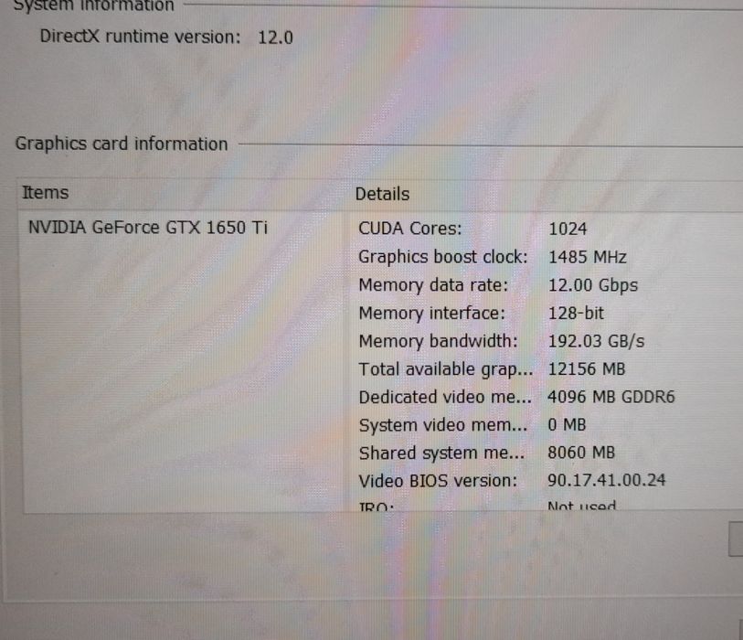 Laptop Gaming HP Pavilion 16 intel i7/16gram/gtx1650ti/512gbssd/16inch