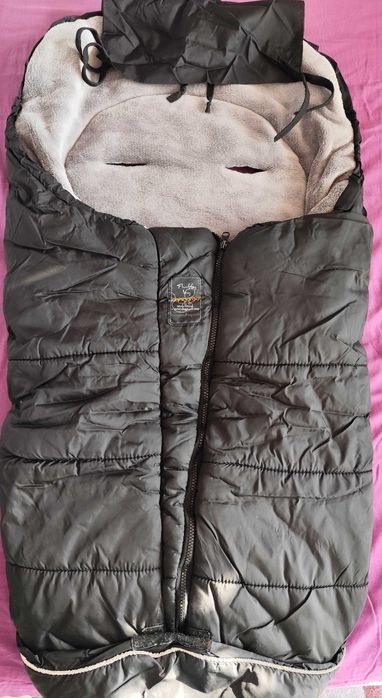 Зимно чувалче за количка Cangaroo Fluffy + нова чанта на Pampers