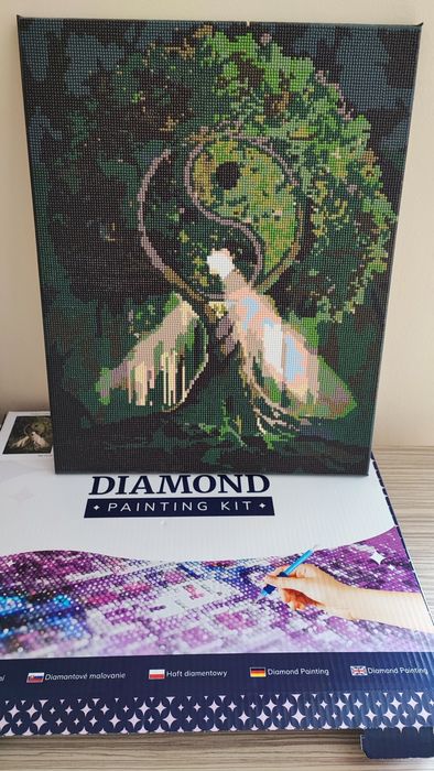 Диамантен гоблен "Дървото на живота" - завършен