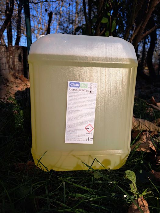 Обезмаслител и препарат за измиване на съдове и прибори