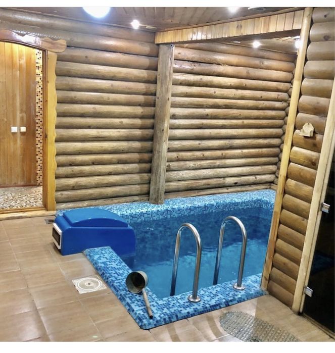 Сауна на дровах со сруба!