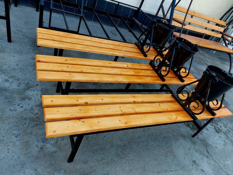 Скамейка без спинки лавка