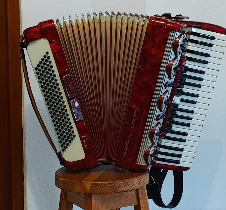 Acordeon Settinio Soprani 120 Bass