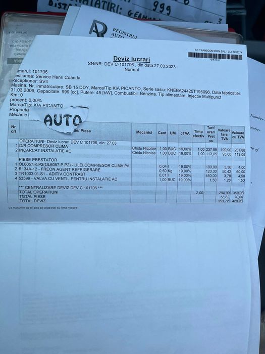 Kia Picanto Benzina
