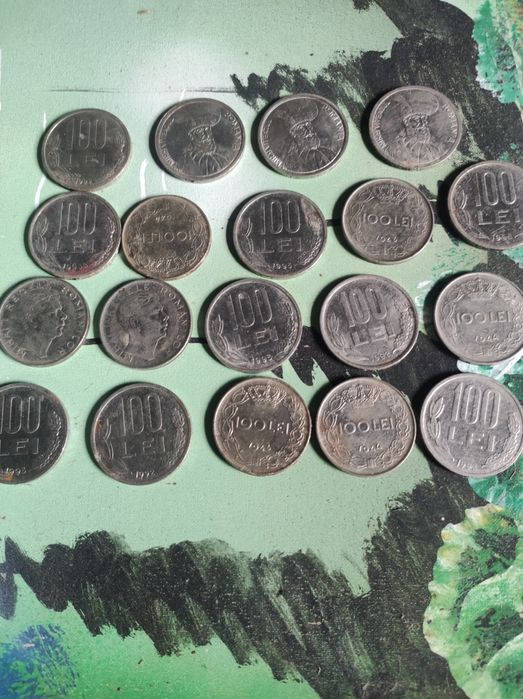 Vând o colecție de monede cu Mihai Viteazul 100 de bucăți 100 RON buca