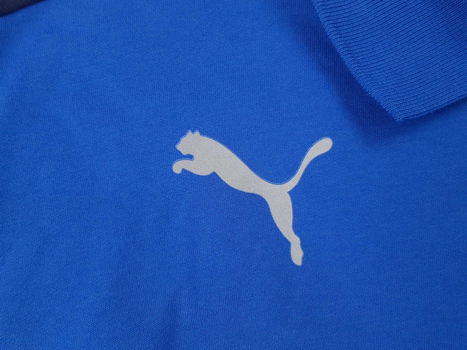 Puma Italy - Оригинална мъжка тениска с яка размер XL