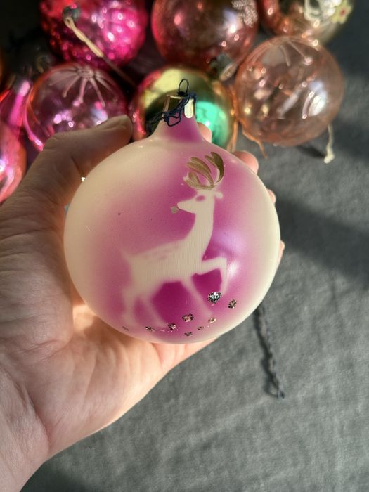 Старые елочные игрушки СССР