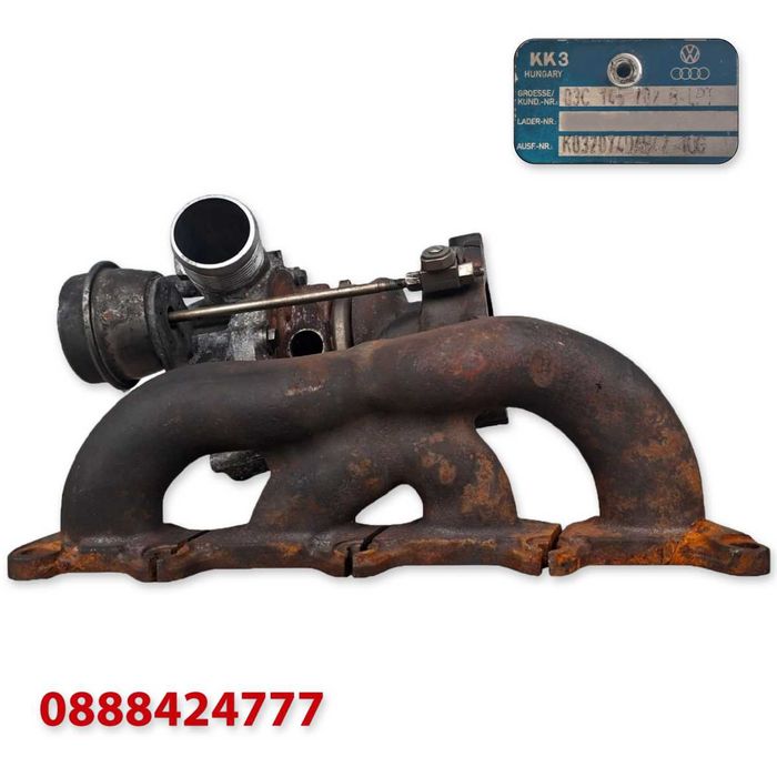 Турбина/Турбо - Audi/Volkswagen/Seat/Skoda - 1.4 TFSI/1.4 TSI (2006 г.+) 03C145702B KK3
