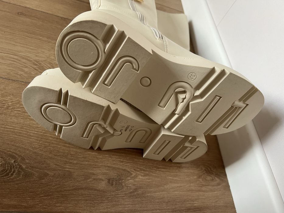 Сапоги женские кожаные