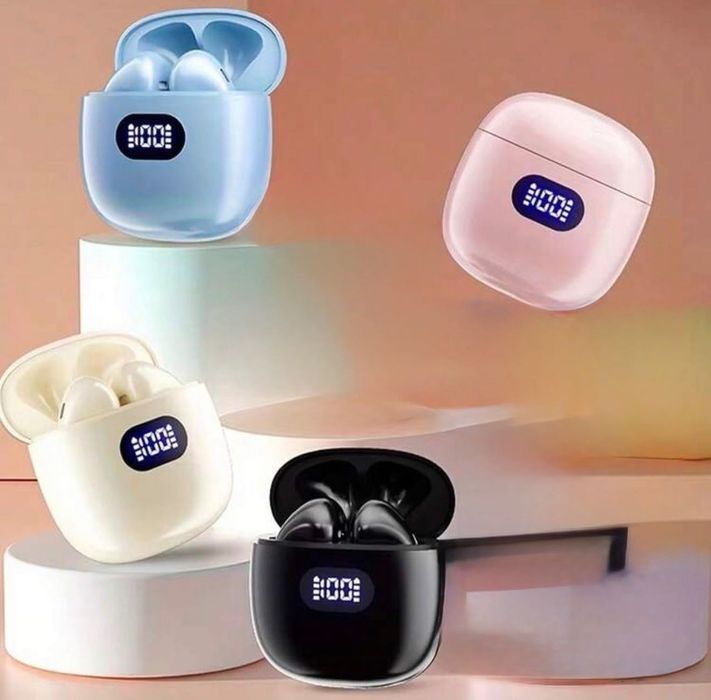 Căști Wireless Bluetooth X83-TWS cu Display LED Sunet Stereo