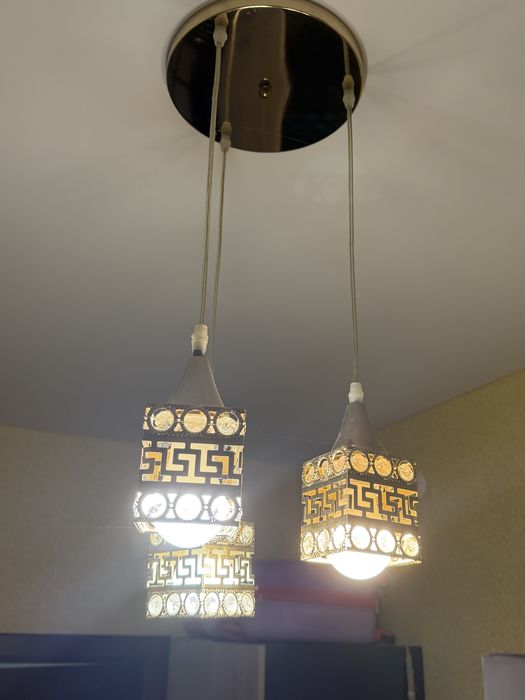 Люстра 3Х рожковая