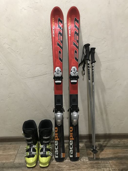 Лыжи ботинки палки