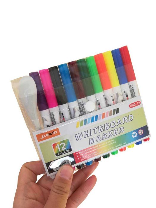 Магически водни маркери за плаващи рисунки с флумастери и лъжичка