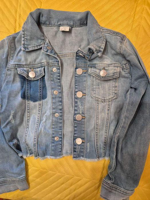 Детски якета деним размер 122 и 128