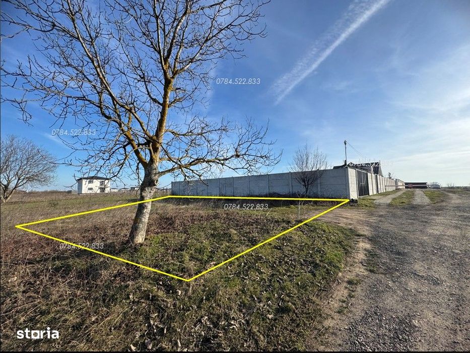 Teren construibil in zona de lacuri din comuna Berceni IF