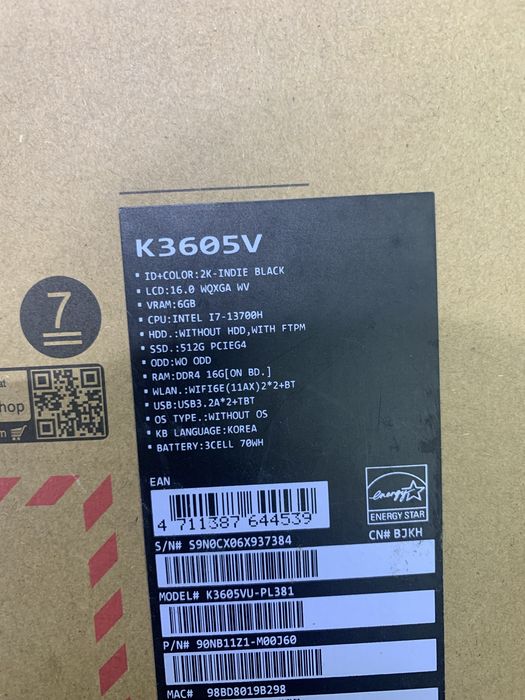 Asus Vivobook 16.0