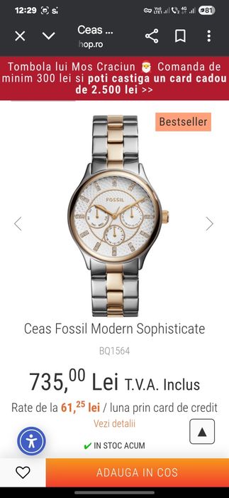 Fossil Modern Sophisticate
