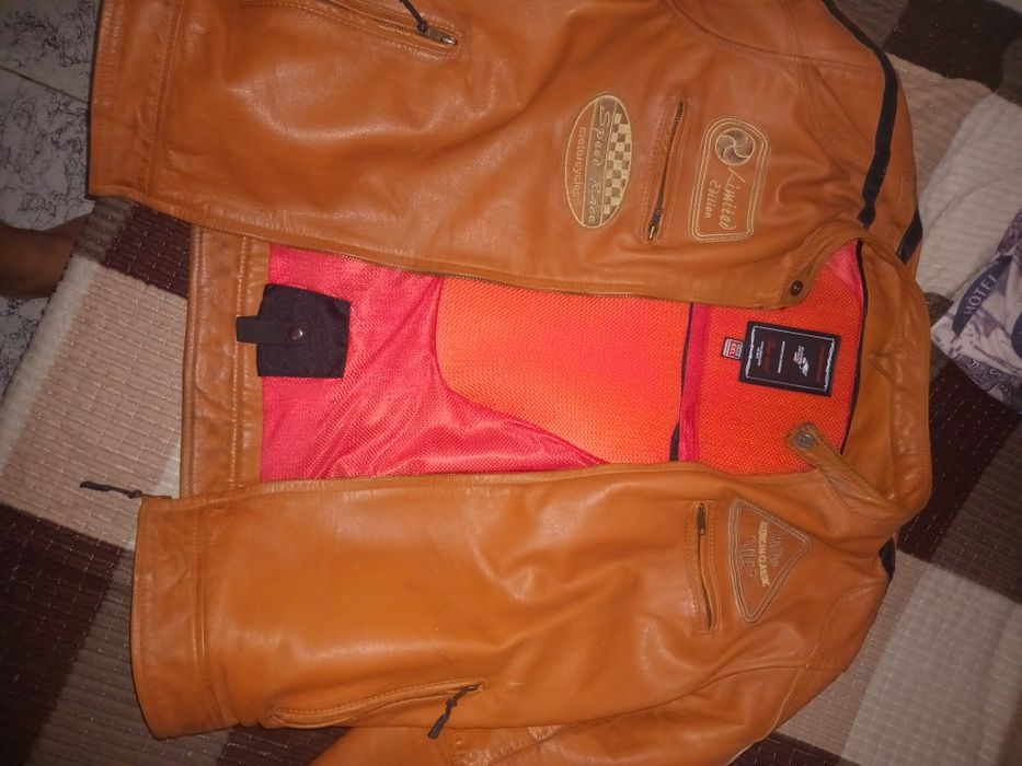 Мото куртка кожа хавкмото