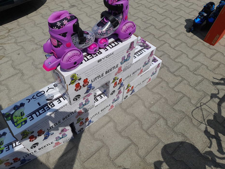 BYOX Детски кънки XS Little Beetle 26-29 Violet girl