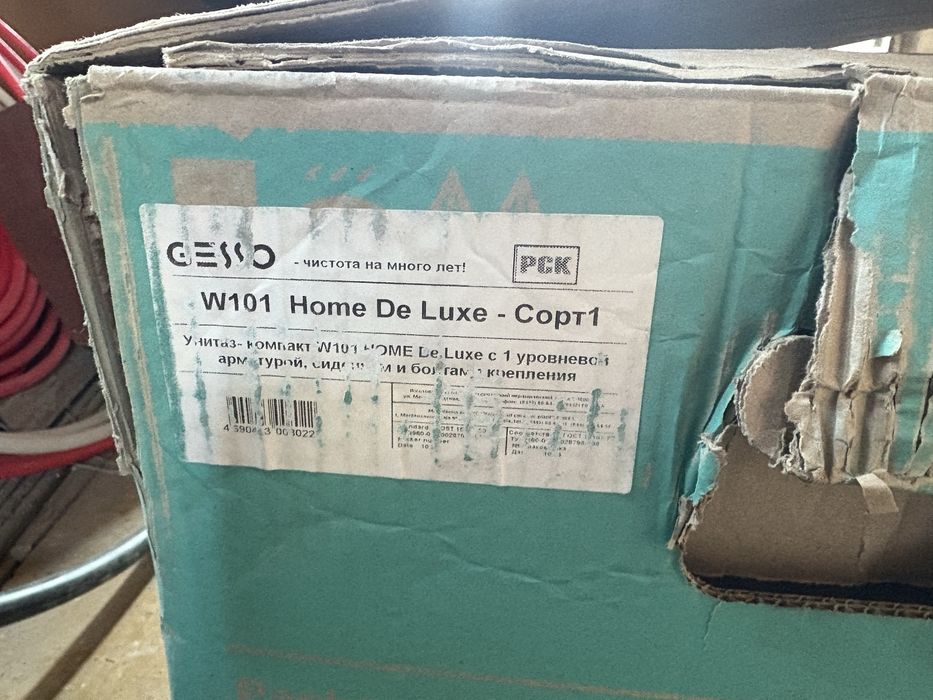 Унитаз gesso новый