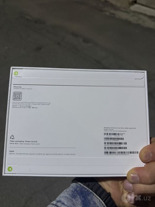 Iphone Duo 256gb White color bez IMEI