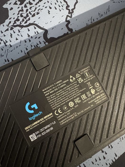 Tastatura mecanica Logitech G512 - brown switch.