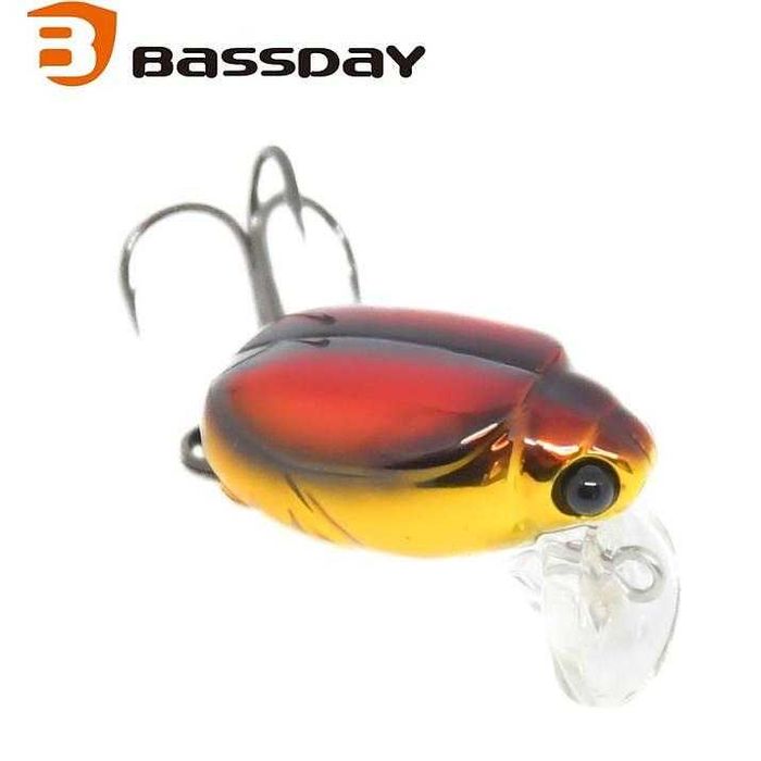 Мини воблер Bassday Kobun – 2см, топ за кефал и пъстърва