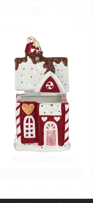 Recipiente ceramica biscuiti si fursecuri