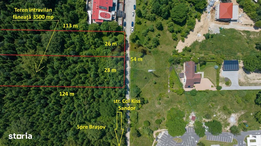 TTeren intravilan, 3500 mp, Dâmbu Morii