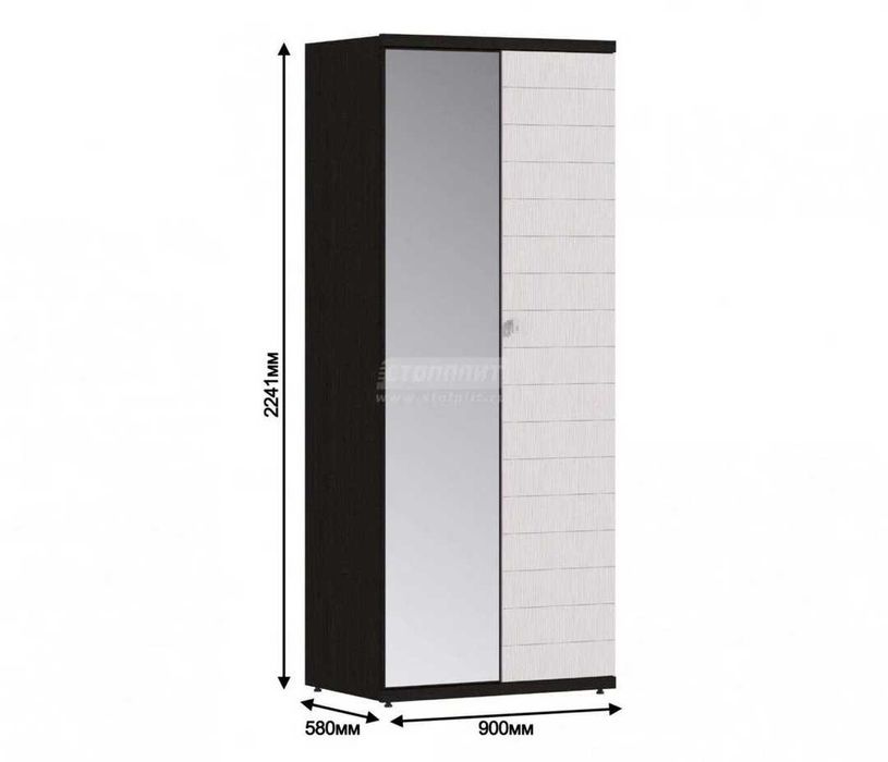 Шкаф (шифоньер)  ГРЕТТА СТОЛПЛИТ