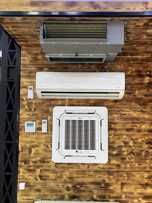 Комплект Мульти сплит на 4 комнаты Midea / 4 хонага