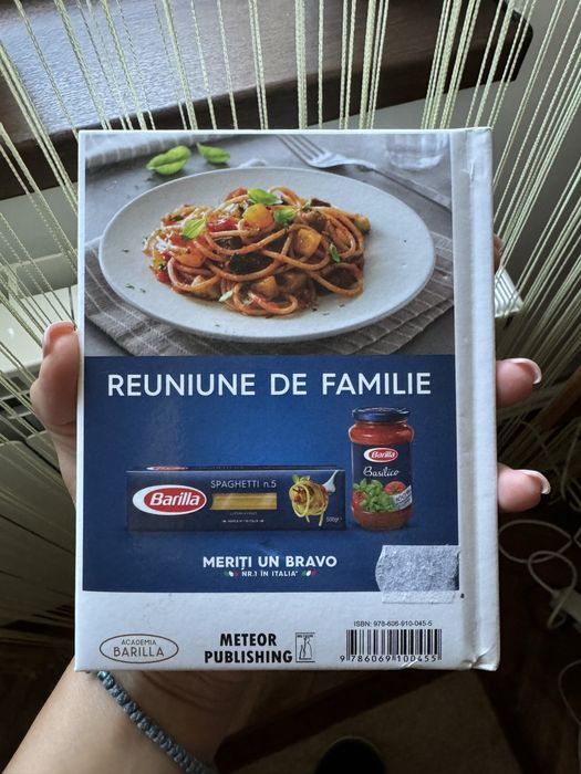 Carte retete garnituri, Barila