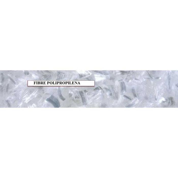 Fibra de polipropilena 12mm pentru armare sape/betoane punga 0.9kg