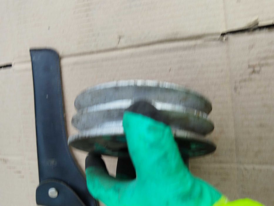 Fulie cu 2 canale 135 mm