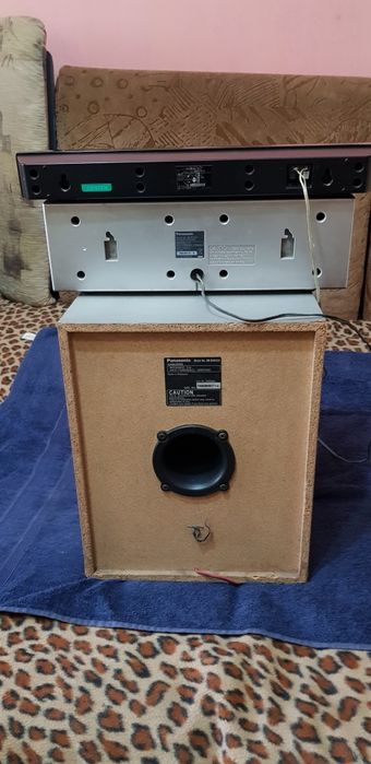 Сабвуфер и колонки