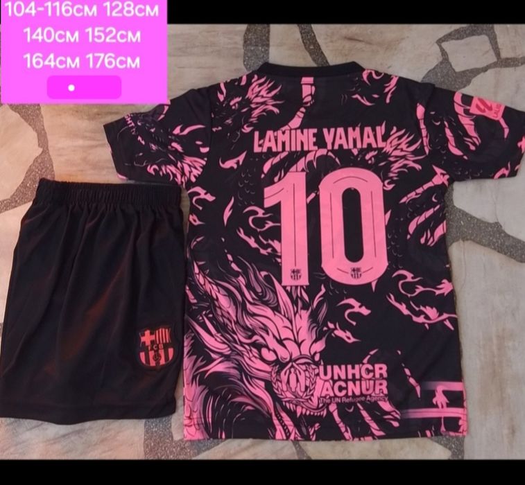 LAMINE YAMAL 10 детско юношески футболни екипи НОВО 2025-26 год