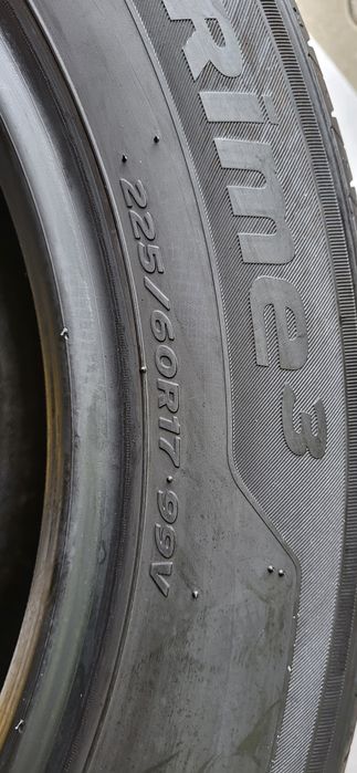 4 anvelope 225 60 17 hankook prime3 2021 6mm