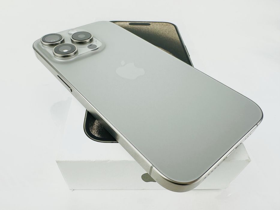 Apple iPhone 15 Pro 128GB Natural Titanium Отличен ! Гаранция!