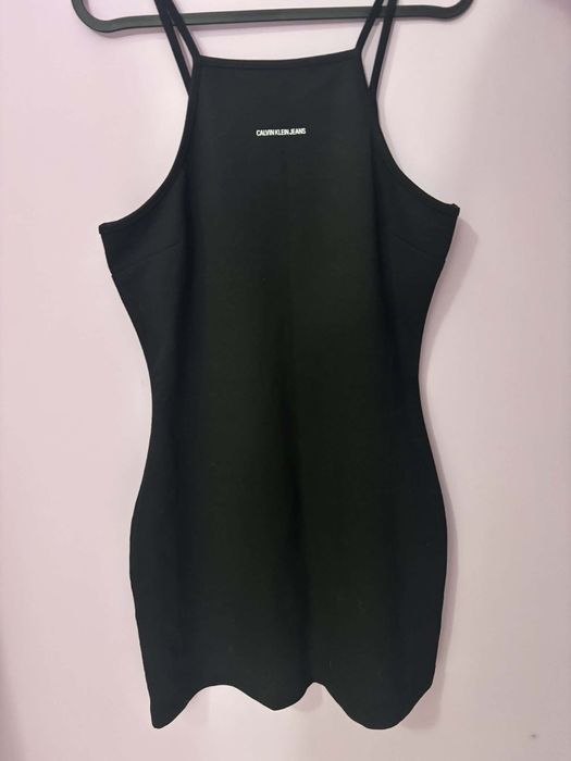 Черна къса рокля