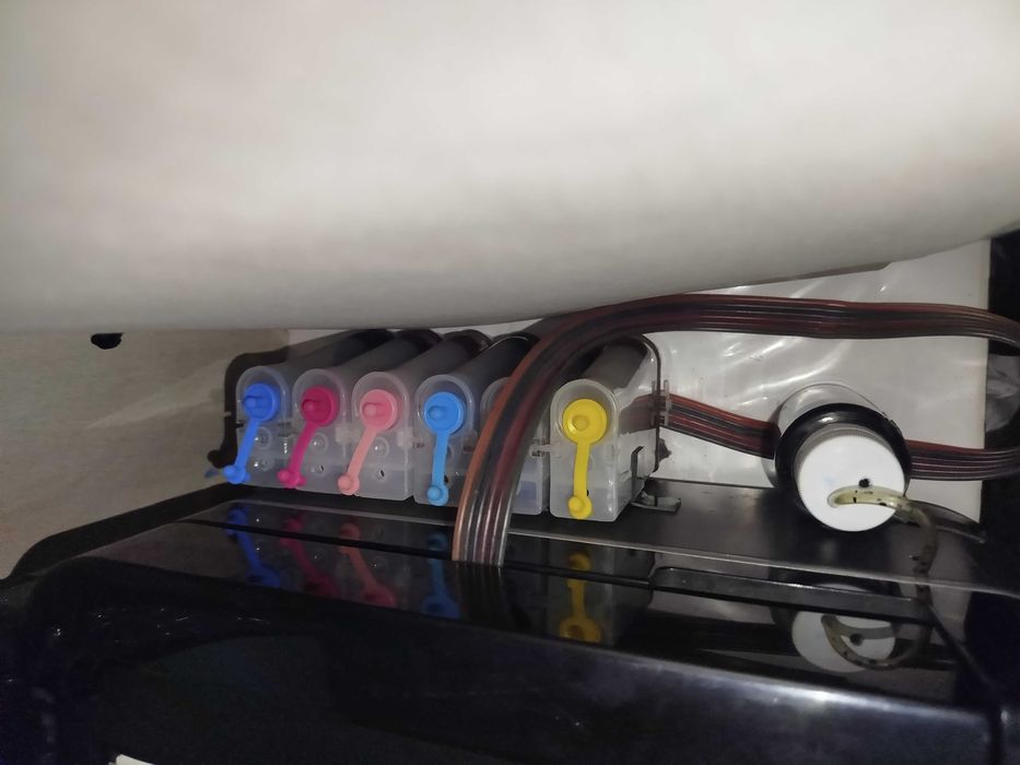 Epson TX650 принтер сканер копия 6 цвета