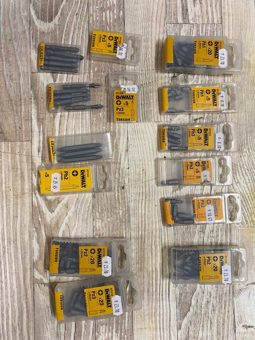 Накрайник T9 до T40 /Пирони галванизирани/Накрайник Pz1-2-3,Ph1-2-3