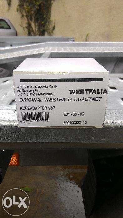 Adaptor electric 7/13 sau 13/7 pini pentru remorci,platforme si rulote