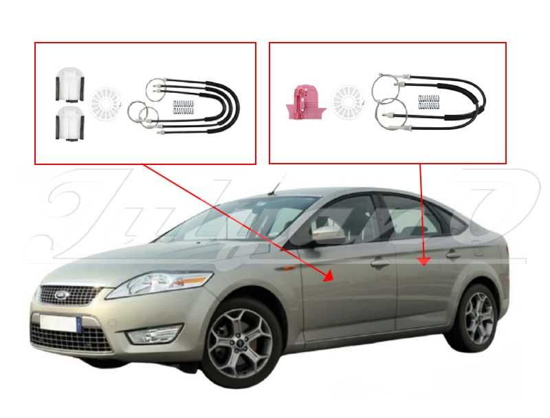 Ремонтен комплект за ел. машинка за стъкло за FORD MONDEO MK4