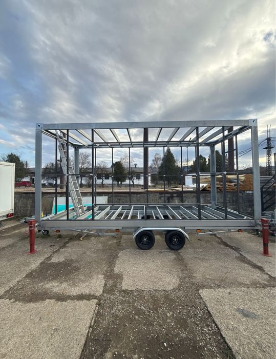 Търговски павилион Контейнер Ремарке 6х2.40м