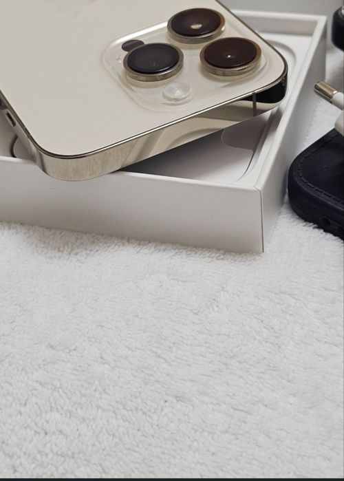 iPhone 14PRO, Gold, 128 GB, CA NOU, Full Box