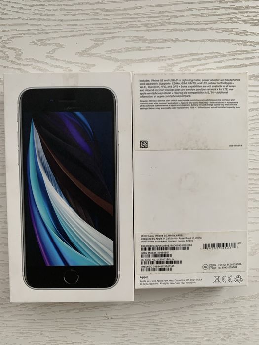 IPhone SE, white, 64gb