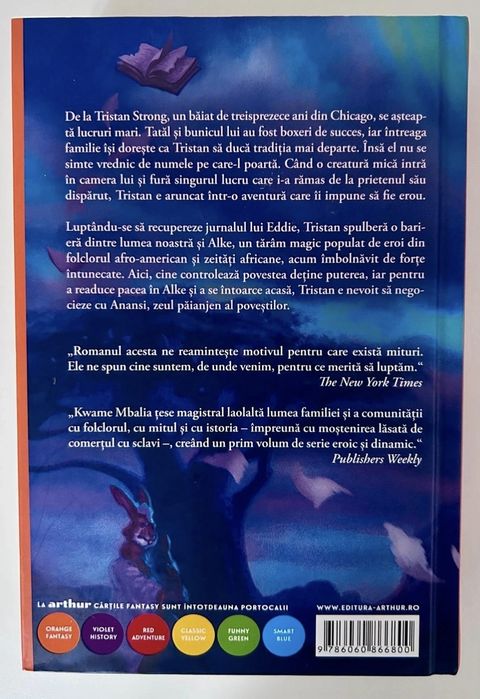 Carte Tristan Strong face o gaură în cer de Kwame Mbalia