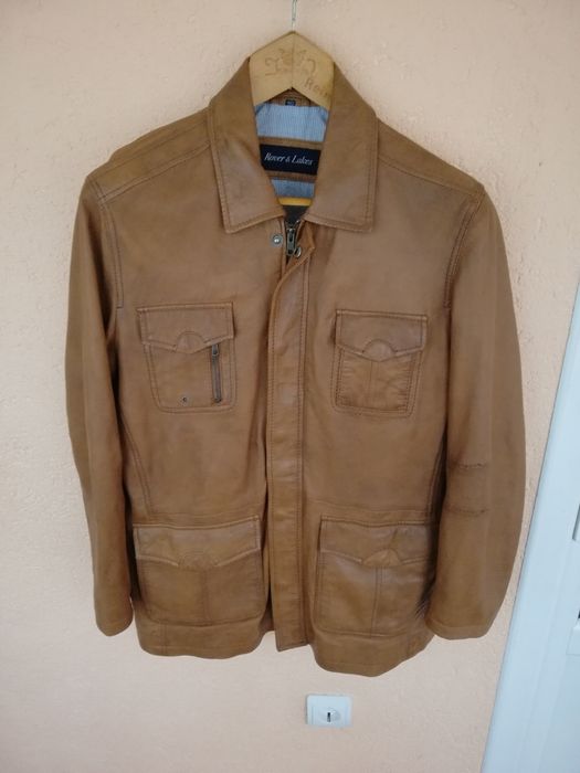 Geaca piele bărbati Rover&Lakers M
