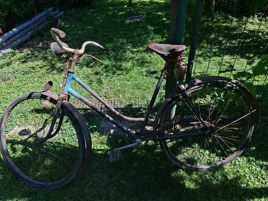 Bicicleta colecție Simson Suhl – anii '50 (DDR) / Șa Möve originală / Nemodificata.