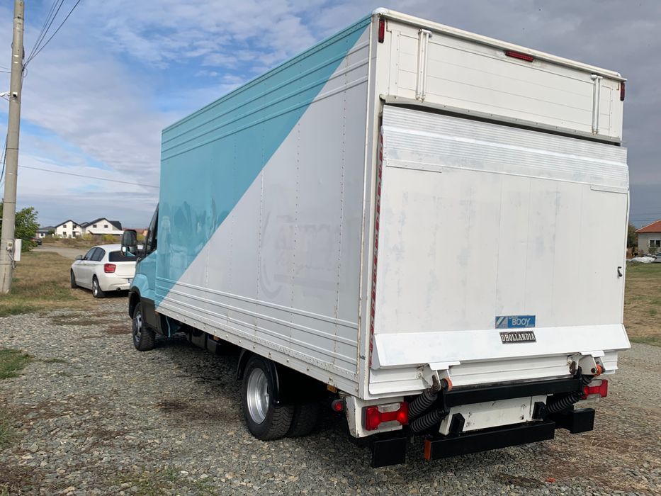 Iveco Daily 50/35c15-3.0-2015-4.6m-Lift 1000KG-BELGIA-Tiffany BLUE